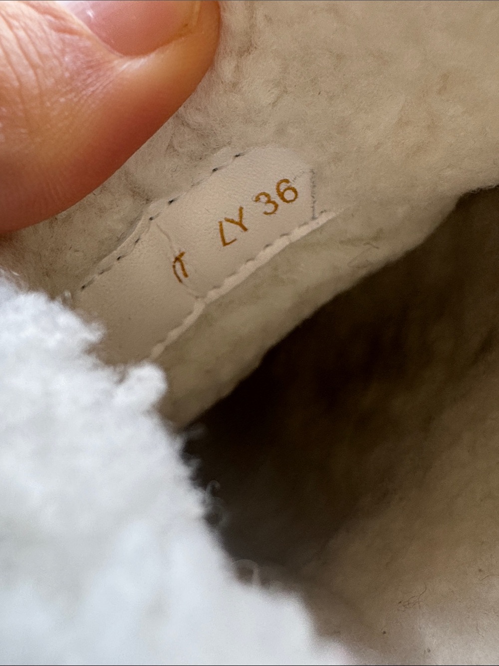 Prada Shearling Platform Mules Beige Cream 36 - Picture 9 of 9